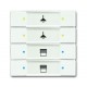6127/02-884-500 NIESSEN Sensor interruptor 4/8 canales