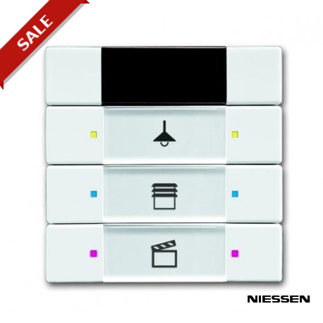 6129/01-84-500 NIESSEN Sensor interruptor 3/6 canales + IR