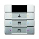 6129/01-866-500 NIESSEN Sensor interruptor 3/6 canales + IR