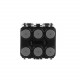 2CKA006118A0105 6129/96-509 NIESSEN 6129 / 96-509 sensore touch 3 / 6gang, multifunzione