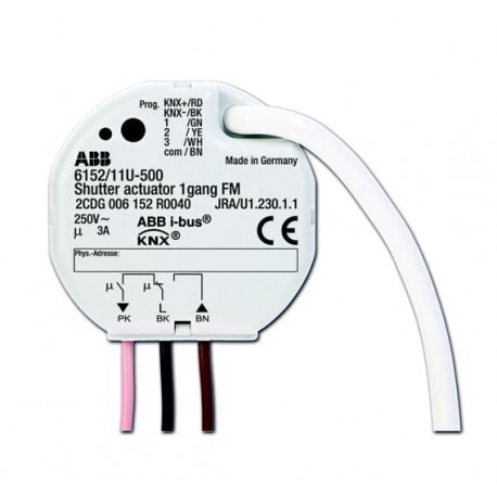 2CKA006152A0040 6152/11 U-500 NIESSEN 6152/11 U-500 da incasso attuatore cieco / 11