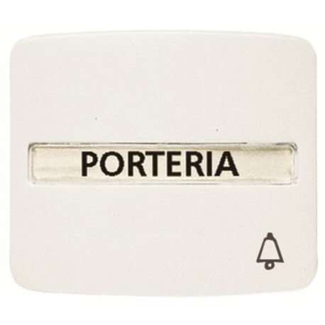 2CLA820490A1101 8204.9 BA NIESSEN Pulsador timbre c/rotulo