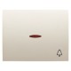 2CLA840430A1001 8404.3 BL NIESSEN 8.404,3 BL Coperchio pulsante premere w / campana SYM e indicatore