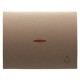 2CLA840430A1101 8404.3 CS NIESSEN TECLA PULSADOR TIMBRE C/VISOR