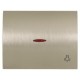 2CLA840440A1201 8404.4 AL NIESSEN 8.404,4 AL Coperchio pulsante w / luce SYM e indic spingere.