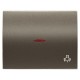2CLA840440A1501 8404.4 AP NIESSEN 8.404,4 AP Coperchio pulsante w / luce SYM e indic spingere.