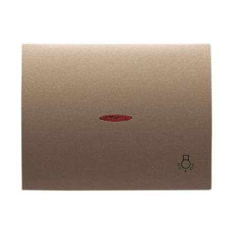 2CLA840440A1101 8404.4 CS NIESSEN 8.404,4 CS Coperchio pulsante w / luce SYM e indic spingere.