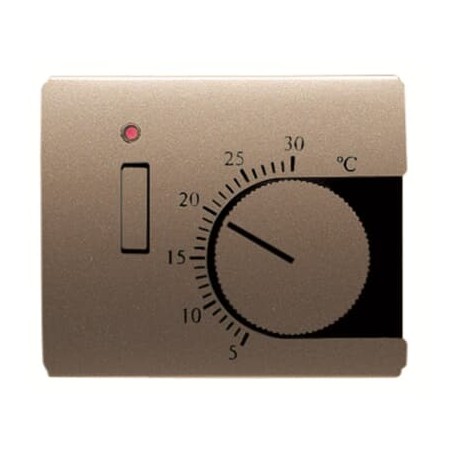 2CLA844010A1101 8440.1 CS NIESSEN TAPA TERMOSTATO C/INTERRUPTOR
