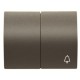 8442 AP NIESSEN 8442 pulsante AP copertura 2W + spinta