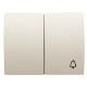 8442 BL NIESSEN 8442 pulsante BL copertura 2W + spinta