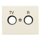 2CLA845000A1001 8450 BL NIESSEN Tapa toma TV-R