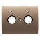 2CLA845000A1101 8450 CS NIESSEN 8450 CS-Abdeckung TV-R