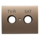 2CLA845010A1101 8450.1 CS NIESSEN TAPA PARA TOMA TV+R/SAT