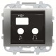 2CLA846830A1401 8468.3 TT NIESSEN 8468,3 TT-Abdeckung I / O + USB + BT-Modul 2M