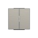2CLA851100A1401 8511 AI NIESSEN Tecla doble interruptor-conmutador AI