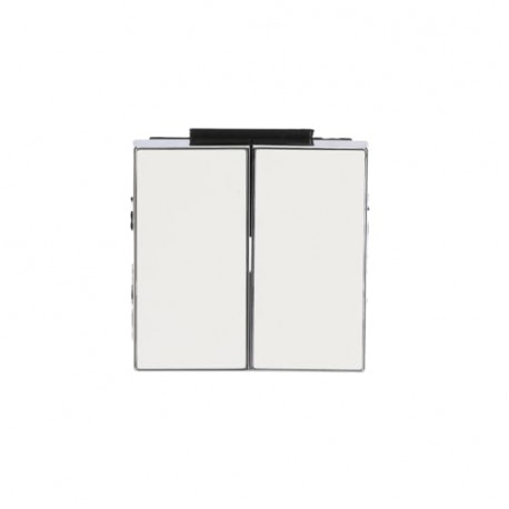 2CLA851100A1101 8511 BL NIESSEN Tecla doble interruptor-conmutador BL