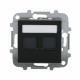 2CLA851820A1501 8518.2 NS NIESSEN Tapa 2 conector con persiana NS