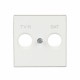 2CLA855010A1101 8550.1 BL NIESSEN Tapa toma TV-R/SAT BL