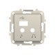 2CLA856830A1401 8568.3 AI NIESSEN 8568,3 AI Abdeckung pl i / o + USB-Modul