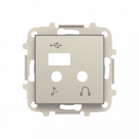 2CLA856830A1401 8568.3 AI NIESSEN Tapa módulo entradas/salidas y USB AI