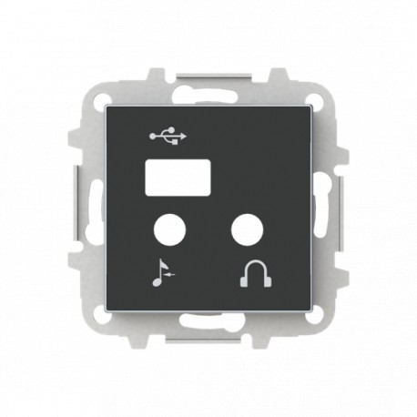 2CLA856830A1501 8568.3 NS NIESSEN 8568.3 NS copertura pl modulo I / O USB +