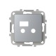 2CLA856830A1301 8568.3 PL NIESSEN 8568,3 PL Abdeckung pl i / o + USB-Modul