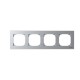 2CLA857400A1301 8574 PL NIESSEN 8574 PL Abdeckrahmen 4 Bande