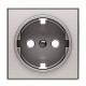 2CLA858800A1401 8588 AI NIESSEN Tapa base enchufe Schuko T.T. lateral AI