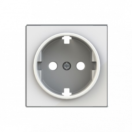 2CLA858800A2101 8588 CB NIESSEN Tapa base enchufe Schuko T.T. lateral CB