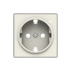 2CLA858880A1101 8588.8 BL NIESSEN Tapa base enchufe Schuko con LED BL