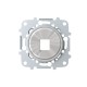 2CLA861810A1401 8618.1 CR NIESSEN Tapa 1 conector teléfono/informática CR