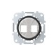 2CLA861820A1501 8618.2 CN NIESSEN Tapa 2 conector teléfono/informática CN