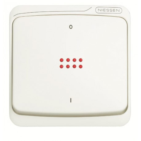 2CLA870140A1101 8701.4 BA NIESSEN Tecla interruptor bip. c/visor