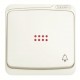 2CLA870430A1101 8704.3 BA NIESSEN Tecla pulsador timbre c/visor