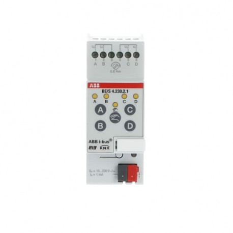 2CDG110091R0011 BE/S 4.230.2.1 NIESSEN BE / S 4.230.2.1 Ingresso binario, 4F, 24-230V