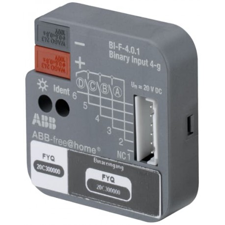 2CDG510003R0011 BI-F-4.0.1 NIESSEN BI-F-4.0.1 Binary 4GANG ingresso, FM