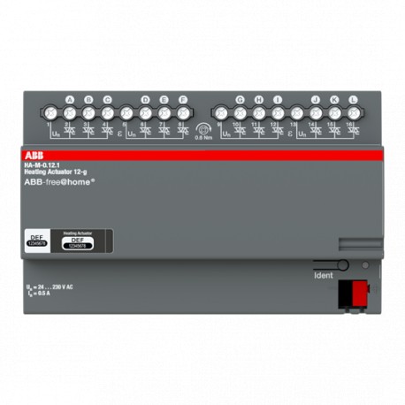 2CDG510009R0011 HA-M-0.12.1 NIESSEN Loi chauffage HA-M-0.12.1. 12g, 230V, CRDM