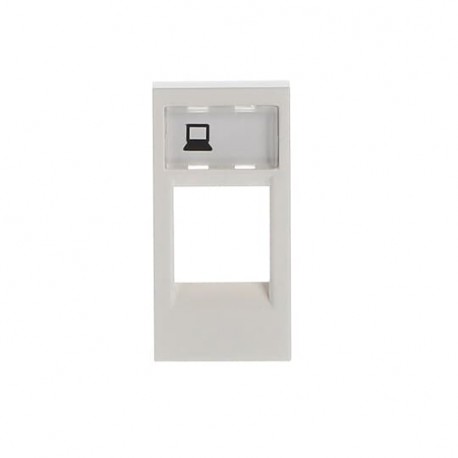 2CLA211810N1101 N2118.1 BL NIESSEN Tapa ventana 1 conector BL