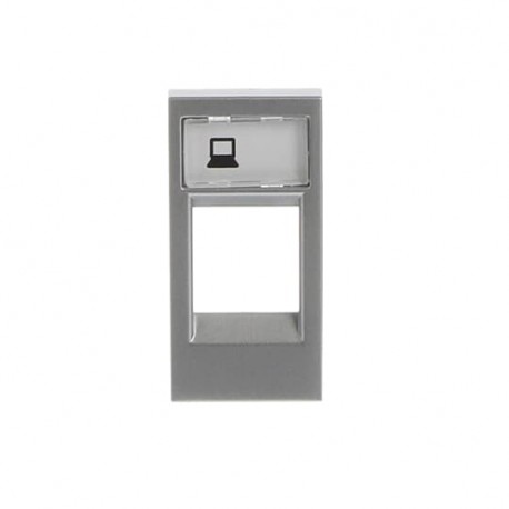 2CLA211810N1301 N2118.1 PL NIESSEN Tapa ventana 1 conector PL