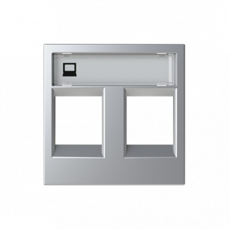 2CLA221820N1301 N2218.2 PL NIESSEN Tapa ventana 2 conectores PL