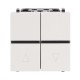 2CLA224410N1101 N2244.1 BL NIESSEN Interruptor para persianas BL