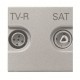 2CLA225180N1301 N2251.8 PL NIESSEN Toma TV-R/SAT intermedia PL