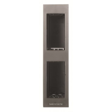 2CLA267120N1801 N2671.2 AN NIESSEN Placa carpint. 2 Vent. Vertical AN
