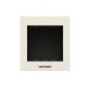 2CLA267200N1101 N2672 BL NIESSEN Placa carpinteria 2M BL