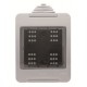 2CLA329100N1101 N3291 NIESSEN scatola di superficie N3291 IP55 Zenit / Stylo 2M