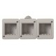 2CLA329310N1101 N3293.1 NIESSEN scatola di superficie N3293.1 IP40 Zenit / Stylo 6M