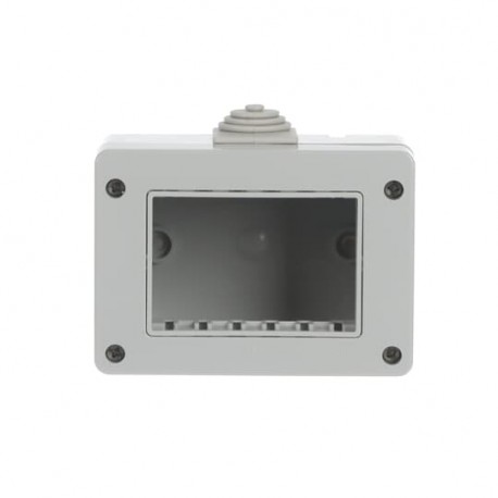 2CLA339110N1101 N3391.1 NIESSEN scatola di superficie N3391.1 IP40 Zenit / Stylo 3M