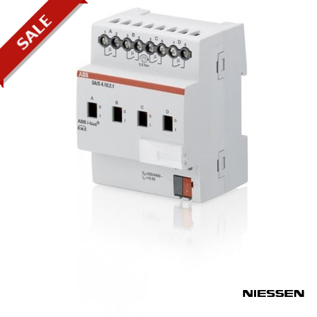 SA/S4.10.2.1 SA/S 4.10.2.1 NIESSEN SA / S4.10.2.1 interruttore Act, 4F, 10A