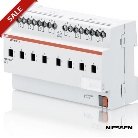 SA/S8.10.2.1 SA/S 8.10.2.1 NIESSEN SA / S8.10.2.1 interruttore Act, 8F, 10A