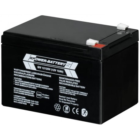 GHV9240001V0012 SAK12 NIESSEN SAK12 sigillato leadacid batterie, 12VDC, 12Ah